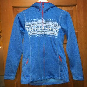 Helly Hansen Blue Hooded Fleece